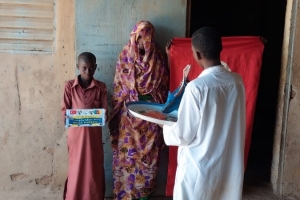 Afrika Kamerun'da Akika kurbanı kesimi yapıldı Eylül 2022 Yetimi Yoksulu Gözetenler Dermegi 