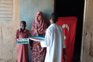 Afrika Kamerun'da Akika kurbanı kesimi yapıldı Eylül 2022 Yetimi Yoksulu Gözetenler Dermegi 