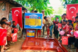 Hz.LUT a.s. Su kuyusu açılışını yaptık Eylül 2022 Yetimi yoksulu gozetenler derneği 