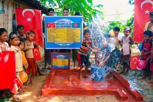 Hz.LUT a.s. Su kuyusu açılışını yaptık Eylül 2022 Yetimi yoksulu gozetenler derneği 