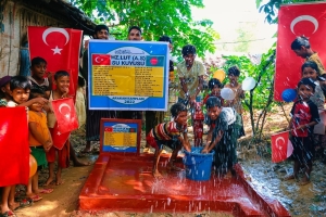 Hz.LUT a.s. Su kuyusu açılışını yaptık Eylül 2022 Yetimi yoksulu gozetenler derneği 