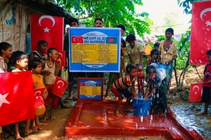 Hz.LUT a.s. Su kuyusu açılışını yaptık Eylül 2022 Yetimi yoksulu gozetenler derneği 