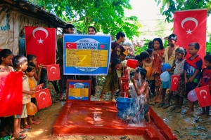 Hz.LUT a.s. Su kuyusu açılışını yaptık Eylül 2022 Yetimi yoksulu gozetenler derneği 