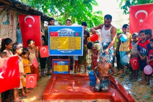 Hz.LUT a.s. Su kuyusu açılışını yaptık Eylül 2022 Yetimi yoksulu gozetenler derneği 