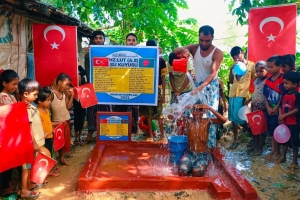 Hz.LUT a.s. Su kuyusu açılışını yaptık Eylül 2022 Yetimi yoksulu gozetenler derneği 