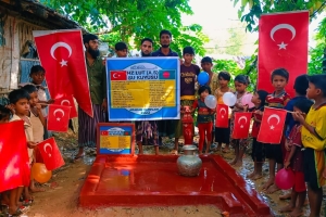 Hz.LUT a.s. Su kuyusu açılışını yaptık Eylül 2022 Yetimi yoksulu gozetenler derneği 