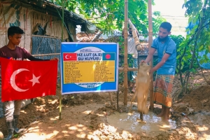 Hz.lut aleyhisselam su kuyusu sondaj çalışması suyun bulunması boruların döşenmesi 
