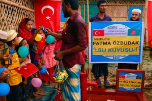 Merhume FATMA Õzbudak su kuyusu açılışınıi yaptık ARAKAN KAMPLARI Ekim 2022