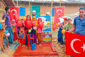 Merhume FATMA Õzbudak su kuyusu açılışınıi yaptık ARAKAN KAMPLARI Ekim 2022