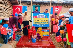 Merhume FATMA Õzbudak su kuyusu açılışınıi yaptık ARAKAN KAMPLARI Ekim 2022