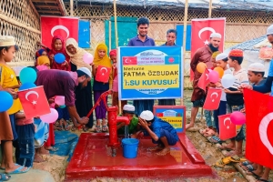 Merhume FATMA Õzbudak su kuyusu açılışınıi yaptık ARAKAN KAMPLARI Ekim 2022