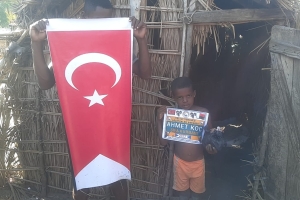 Afrika Madagaskar köylerinde hayırseverimiz adına şifa kurbanı kesilip yetim ve yoksul ailelere dağıtıldı Ekim 2022