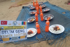 Afrika kamerun'da mevlit kandili dolayısıyla yemek ve ekmek ikramında bulunduk 07 Ekim 2022
