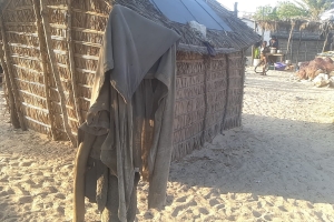 Bugün Madagaskar'in Andranomena köyünde ekmek dagitiminda bulunduk