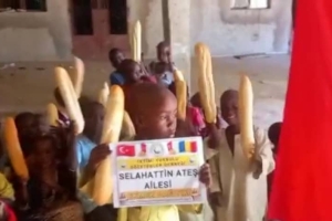 Ekmek Dağıtımlarımız Afrika Çad bölgesinde devam ediyor