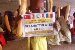 Ekmek Dağıtımlarımız Afrika Çad bölgesinde devam ediyor