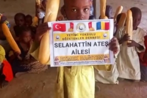 Ekmek Dağıtımlarımız Afrika Çad bölgesinde devam ediyor