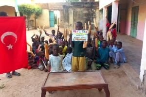 Afrika Çad ülkesinde Bugün yapılan ikinci dagitimimiz