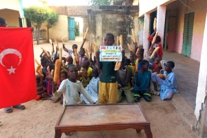 Afrika Çad ülkesinde Bugün yapılan ikinci dagitimimiz