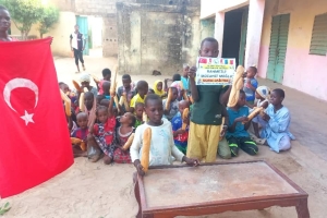 Afrika Çad ülkesinde Bugün yapılan ikinci dagitimimiz