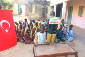 Afrika Çad ülkesinde Bugün yapılan ikinci dagitimimiz