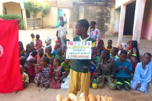 Afrika Çad ülkesinde Bugün yapılan ikinci dagitimimiz