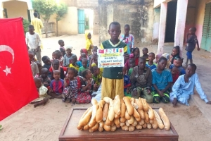 Afrika Çad ülkesinde Bugün yapılan ikinci dagitimimiz