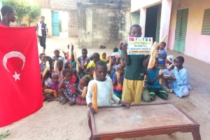 Afrika Çad ülkesinde Bugün yapılan ikinci dagitimimiz