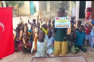 Afrika Çad ülkesinde Bugün yapılan ikinci dagitimimiz