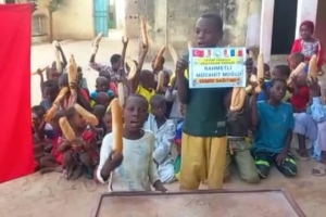 Afrika Çad ülkesinde Bugün yapılan ikinci dagitimimiz