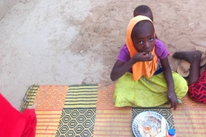 Çad ülkesinde yemek dağıtımı yapıldı Kasım 2022