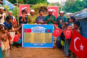 Arakan kampları Hz İsmail as su kuyusu temel açma programi Kasım 2022
