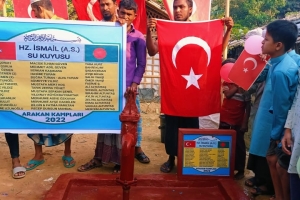 Arakan kampları Hz İsmail Aleyhisselam su kuyusu yapimj çalışması Kasım 2022