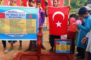 Arakan kampları Hz İsmail Aleyhisselam su kuyusu yapimj çalışması Kasım 2022
