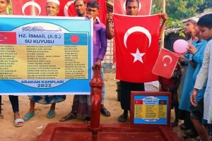 Arakan kampları Hz İsmail Aleyhisselam su kuyusu yapimj çalışması Kasım 2022