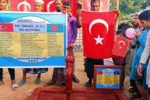 Arakan kampları Hz İsmail Aleyhisselam su kuyusu yapimj çalışması Kasım 2022