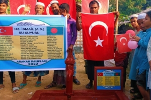 Arakan kampları Hz İsmail Aleyhisselam su kuyusu yapimj çalışması Kasım 2022