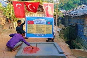 Arakan kampları Hz İsmail Aleyhisselam su kuyusu yapimj çalışması Kasım 2022