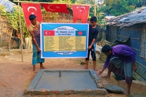 Arakan kampları Hz İsmail Aleyhisselam su kuyusu yapimj çalışması Kasım 2022