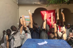 Nijerya'da ekmek dağıtımlarimiz devam ediyor 