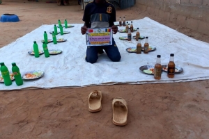 Öğretmenler günü hediyesi Afrika Çad yemek dagitimi