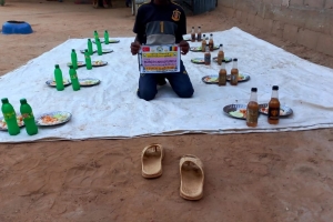 Öğretmenler günü hediyesi Afrika Çad yemek dagitimi