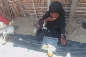 Afrika Madagaskar bölgesinde yemek degitimi yapildi