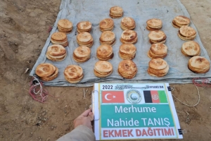 Afganistan köylerinde ekmek dağıtımlarımız devam ediyor Aralık 2022