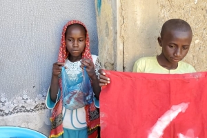 Afrika Kamerun şükür kurbanı kesin ve dağıtımı yapıldı