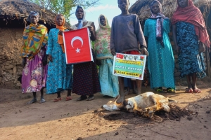 Afrika Uganda Adak kurbanı kesimi Aralık 2022 