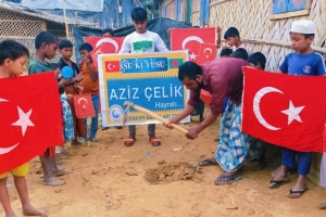 2022 yılın son kuyusu Arakan kampları Aziz Çelik su kuyusu 