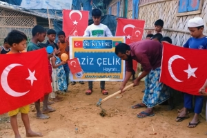 2022 yılın son kuyusu Arakan kampları Aziz Çelik su kuyusu 