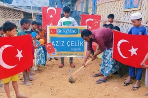 2022 yılın son kuyusu Arakan kampları Aziz Çelik su kuyusu 