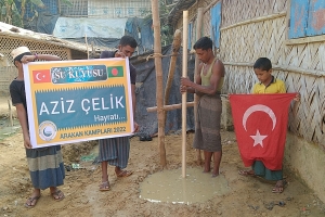 2022 yılın son kuyusu Arakan kampları Aziz Çelik su kuyusu 